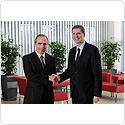 Armando Zagalo de Lima, Corporate Executive Vice President und President Xerox, Franz Seiser, Vorstand der ÖBB Holding