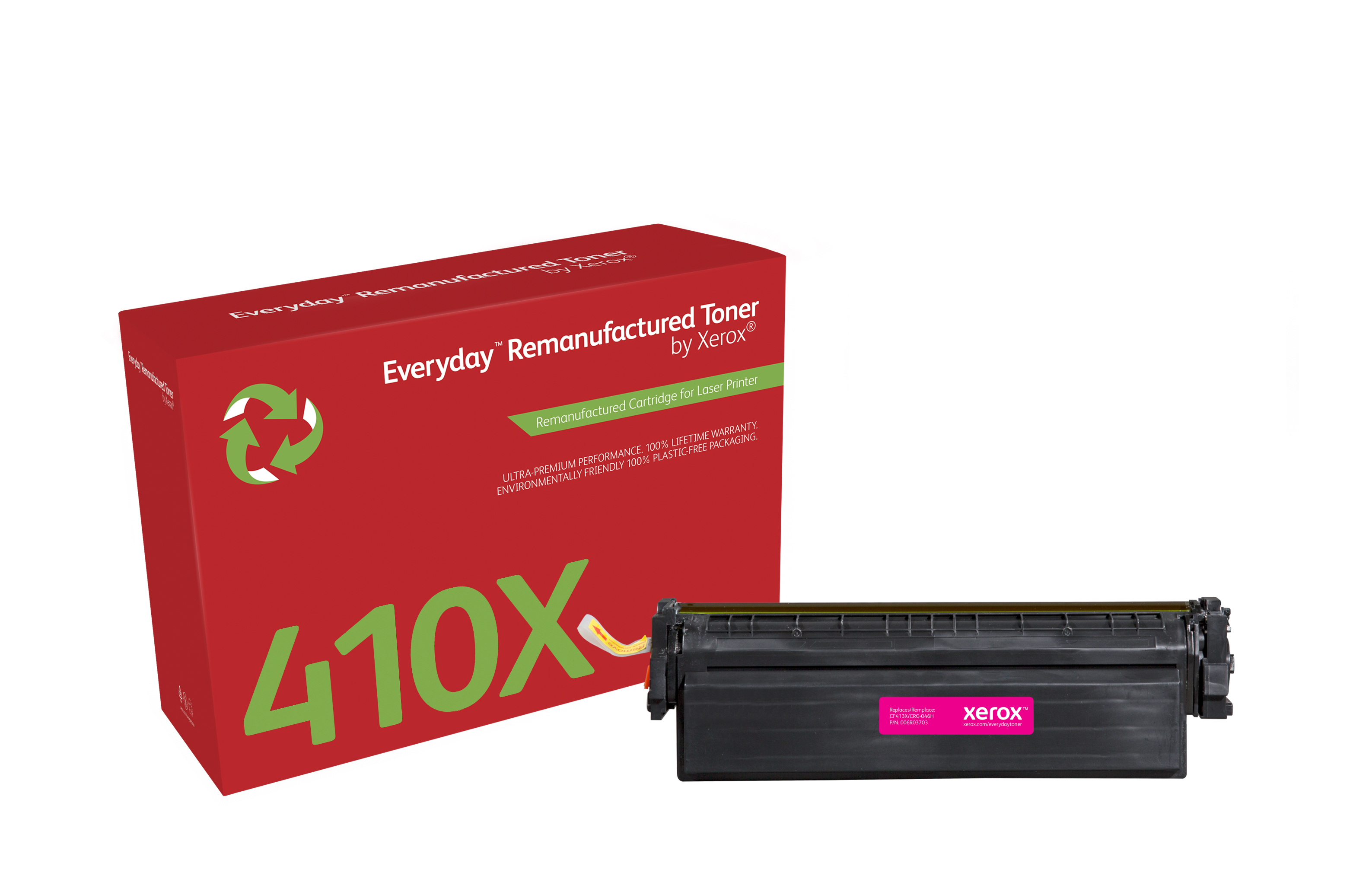 Seletøj nationalsang Bageri Everyday Magenta Toner compatible with HP 410X (CF413X), High Yield  006R03703 by Xerox