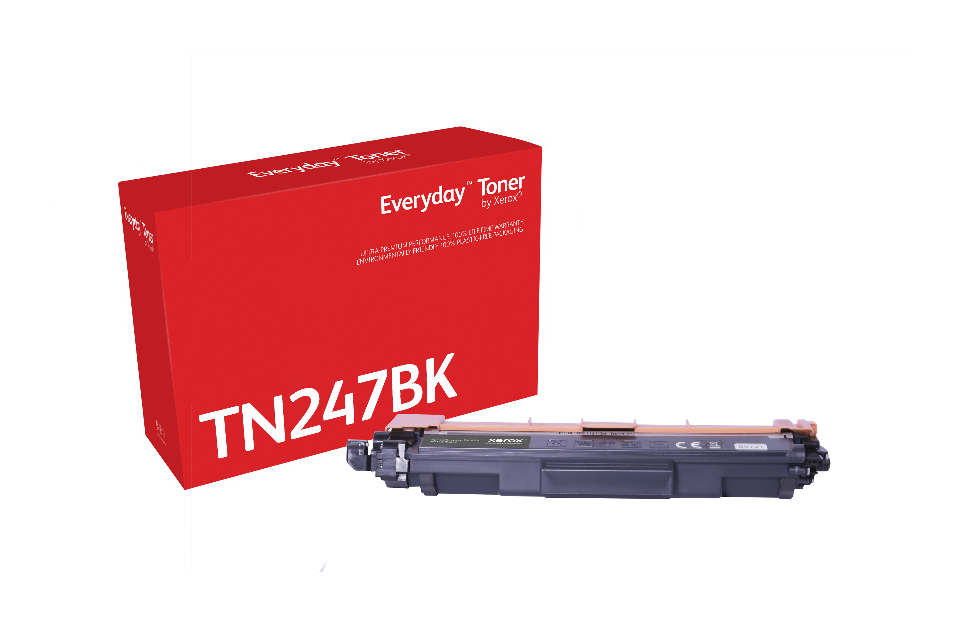 Compatible Brother TN-247BK High Yield Black Laser Toner Cartridge