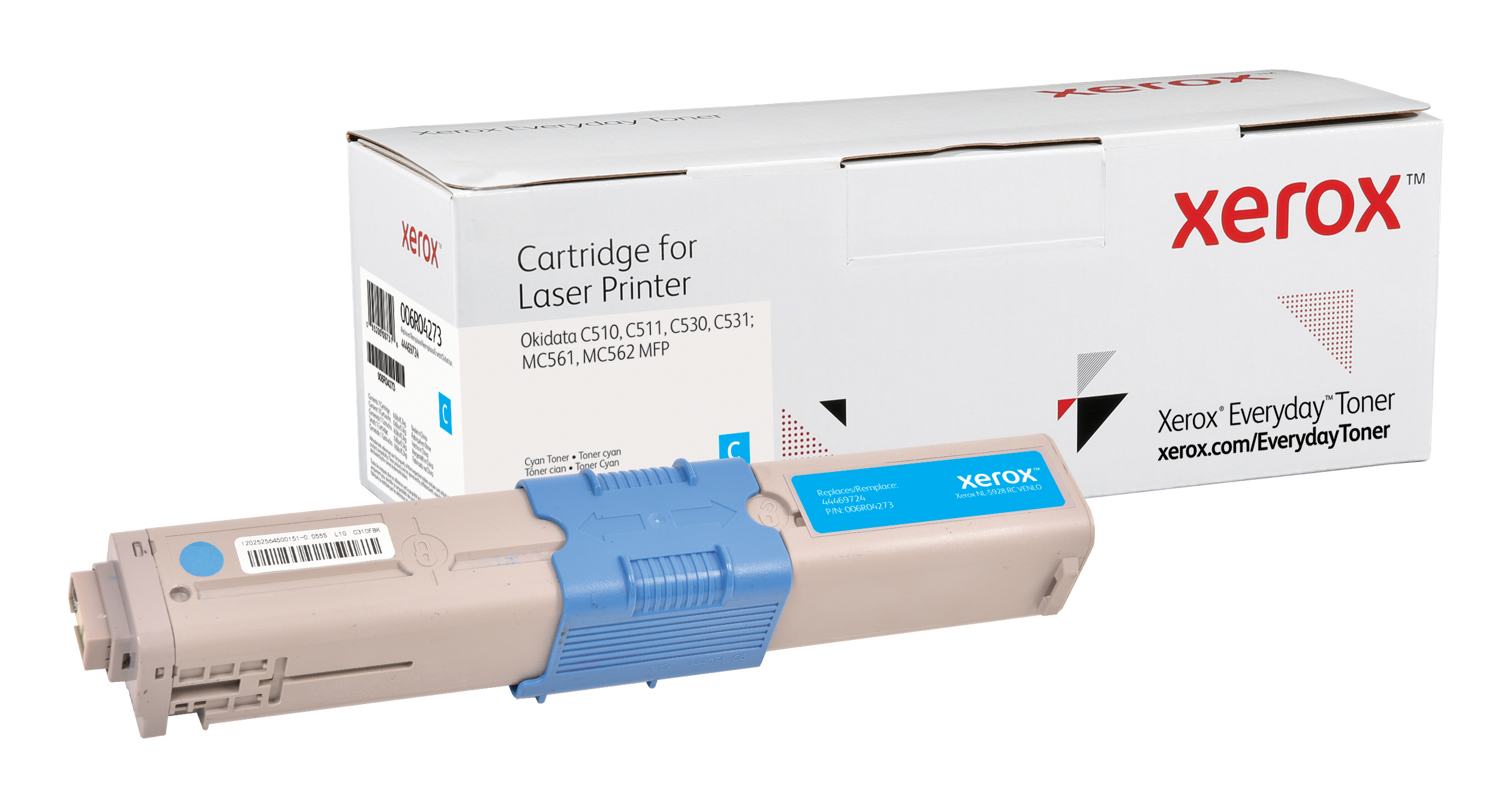 Lee Løft dig op Nægte Everyday Cyan Toner compatible with Oki 44469724, High Yield 006R04273 by  Xerox