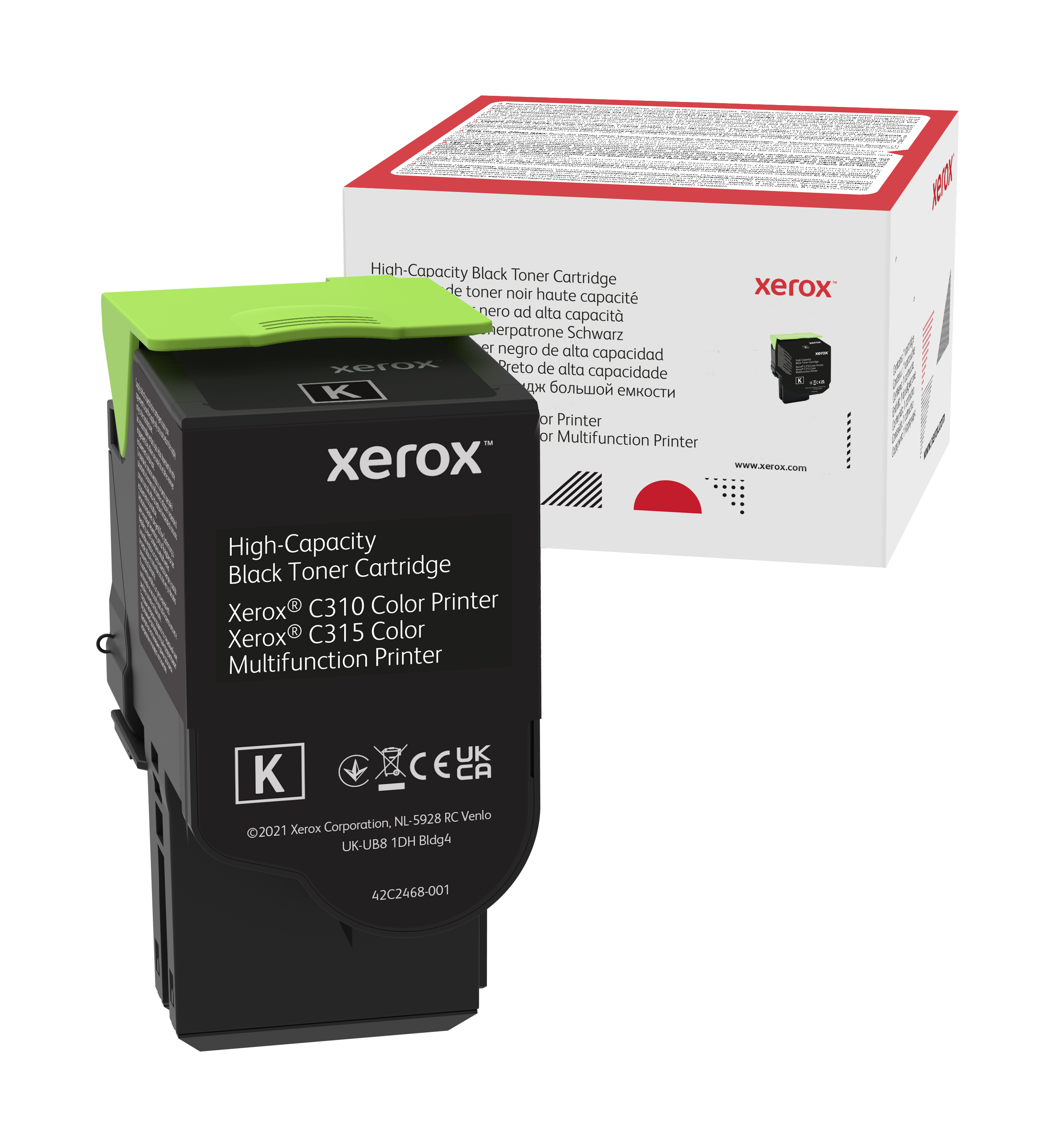 Xerox C310/C315 - Cartouche de toner noir grande capacité (8 000 pages)  006R04364 Genuine Xerox Supplies