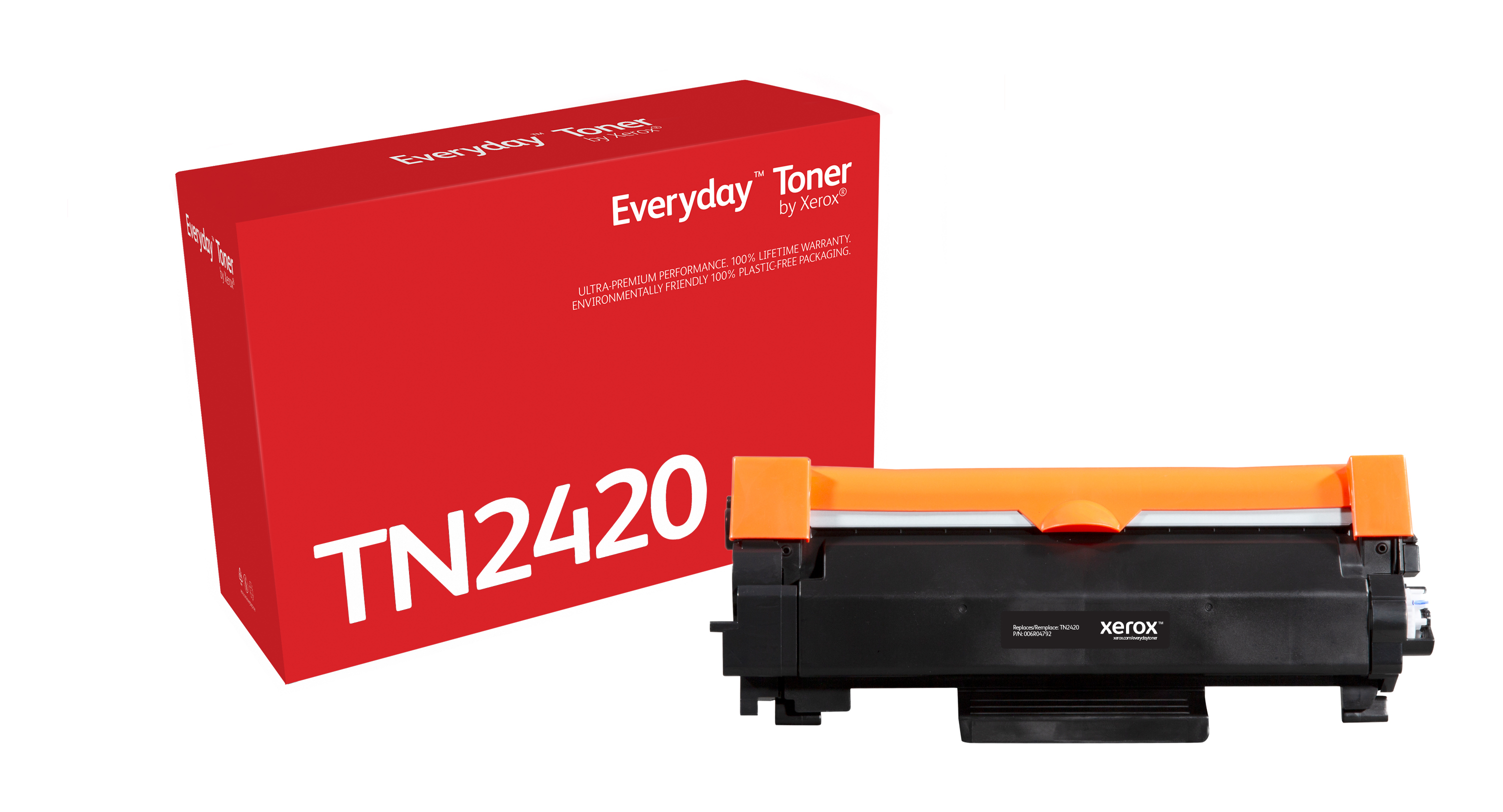Everyday™ Mono Toner by Xerox compatible with Brother TN2420