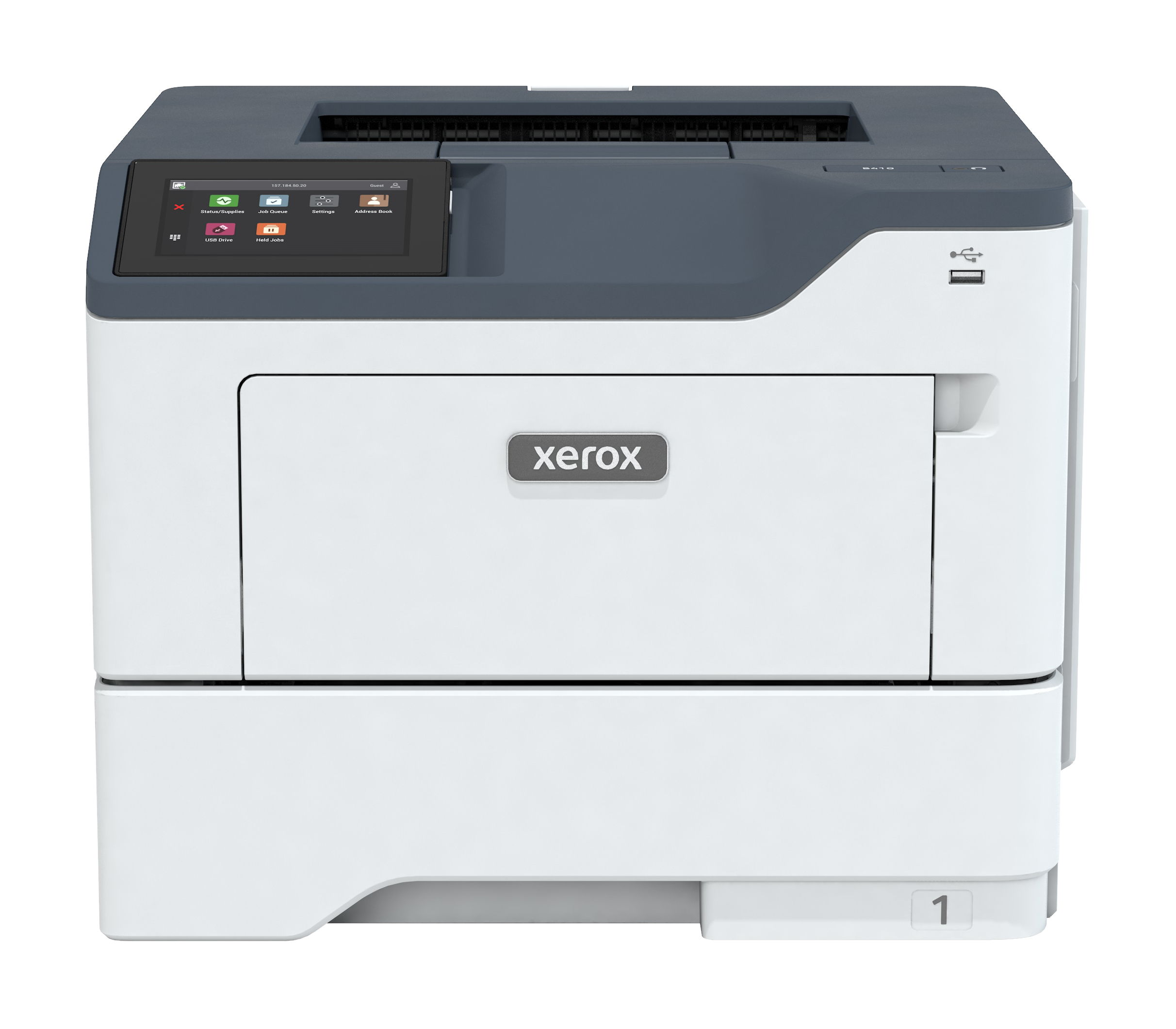 Imprimante recto verso A4 47 ppm Xerox B410, PS3 PCL5e/6, 2